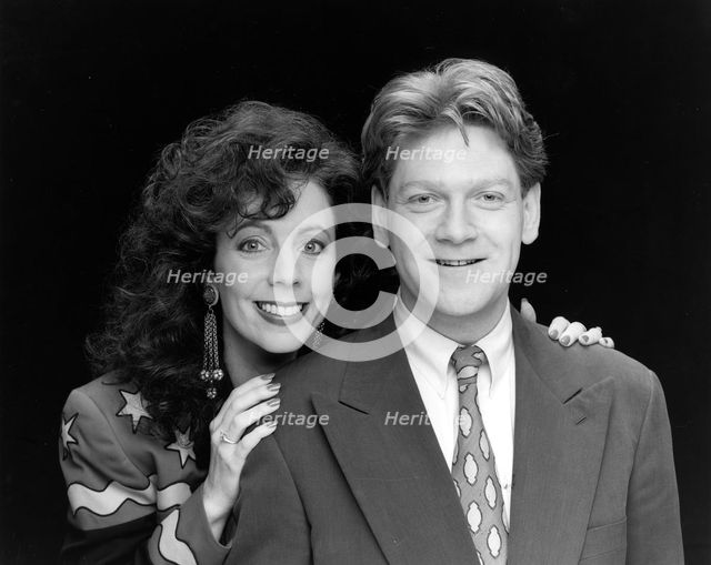 Kenneth Branagh (1960- ), British actor, with Rita Rudner (1956- ), American actress, 1991. Creator: Unknown.