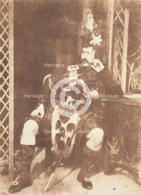 Kenneth MaCleay, R.S.A., 1843-47. Creators: David Octavius Hill, Robert Adamson, Hill & Adamson.