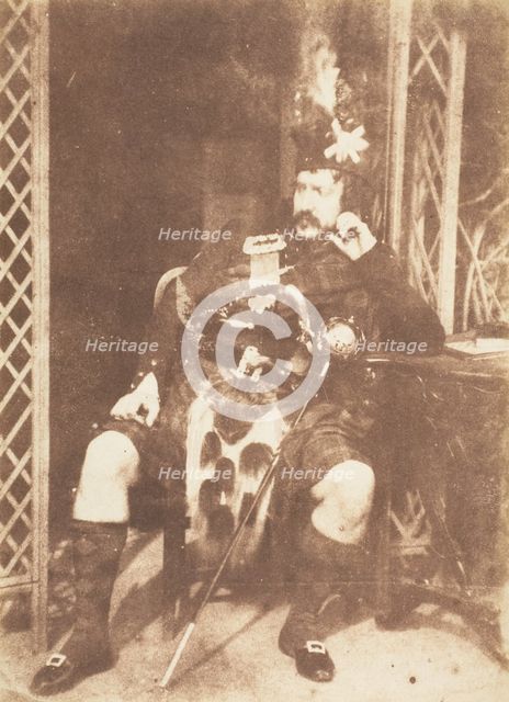 Kenneth MaCleay, R.S.A., 1843-47. Creators: David Octavius Hill, Robert Adamson, Hill & Adamson.