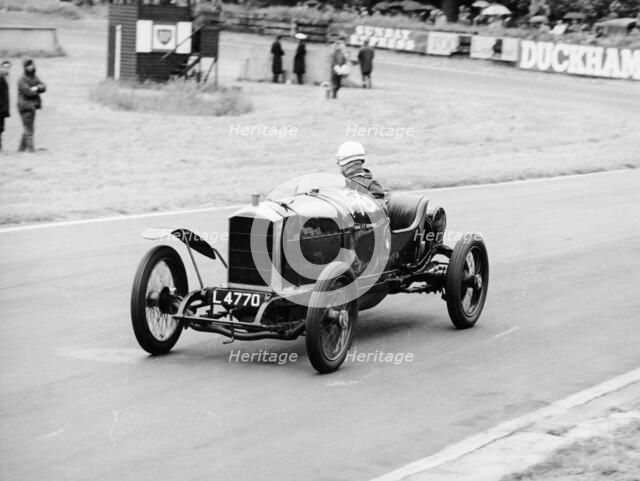 Kenneth Neve in a 1914 Humber, Oulton Park, Cheshire, 22nd June 1968. Artist: Unknown