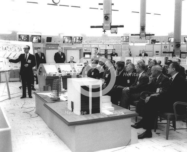 Kennedy at Cape Canaveral, Florida, USA, 1963.  Creator: NASA.