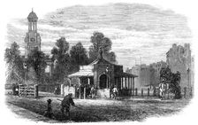 Kennington Turnpike-Gate, lately removed, 1865. Creator: Unknown