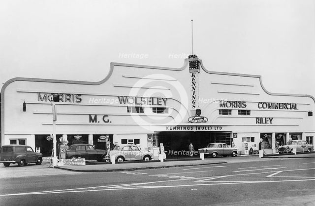 Kenning's Garage in Hull 1964. Creator: Unknown.