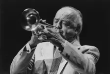 Kenny Baker, British All Star Band, Barbican, London, 1993. Creator: Brian Foskett