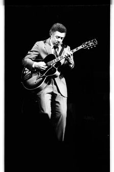 Kenny Burrell, Dominion, London, 1985. Artist: Brian O'Connor