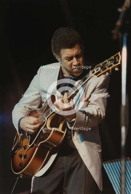 Kenny Burrell, North Sea Jazz Festival, 1999. Creator: Brian Foskett.