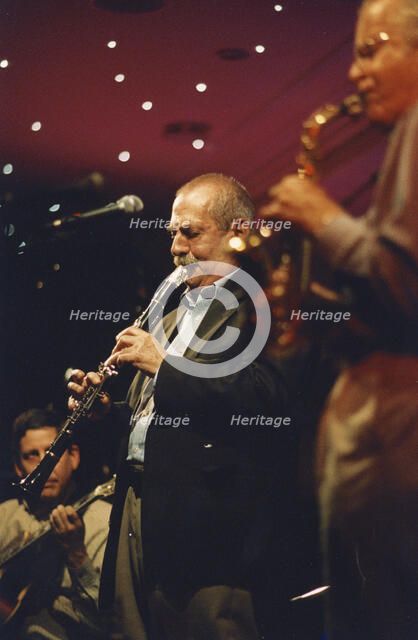 Kenny Davern, Bob Wilber and James Chirillo, Nairn International Jazz Festival, Scotland,  2004. Creator: Brian Foskett.