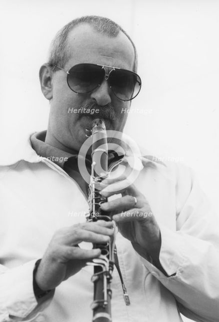 Kenny Davern, Brecon Jazz Festival, 1990. Creator: Brian Foskett.
