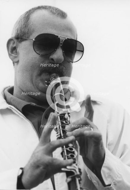 Kenny Davern, Brecon Jazz Festival, 1990. Creator: Brian Foskett.