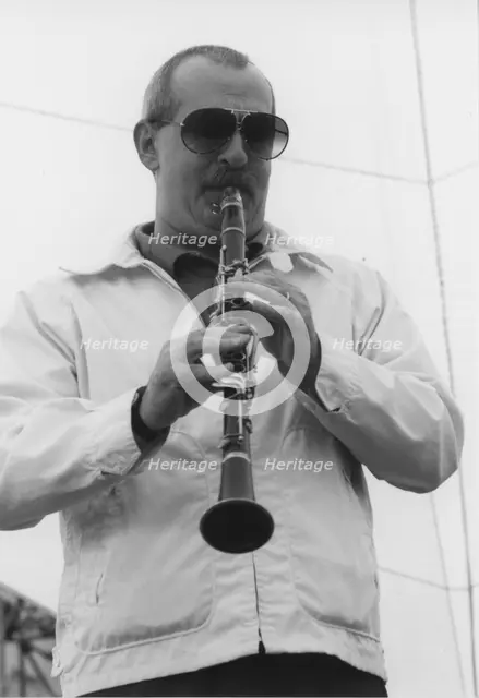 Kenny Davern, Brecon Jazz Festival, 1990. Creator: Brian Foskett.