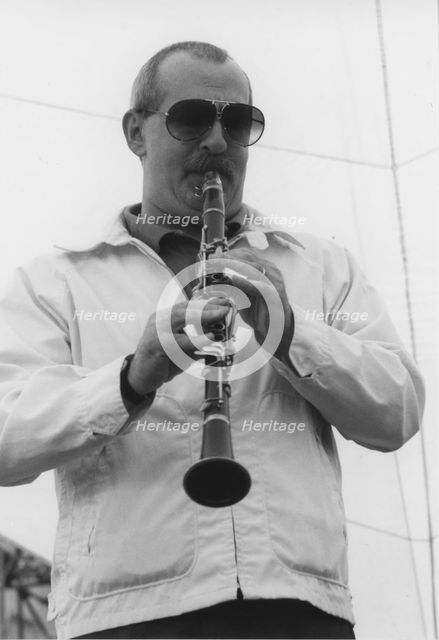 Kenny Davern, Brecon Jazz Festival, 1990. Creator: Brian Foskett.