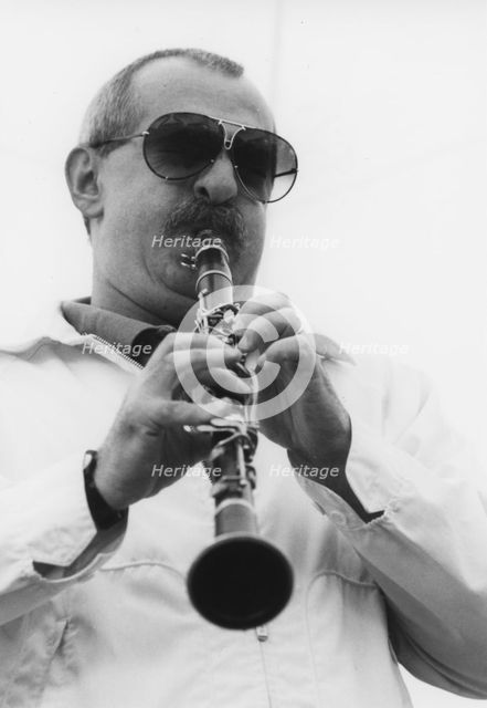 Kenny Davern, Brecon Jazz Festival, 1990. Creator: Brian Foskett.