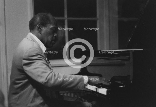 Kenny Drew, Jazz Inn Party, Nordwijk, Netherlands, 1989. Creator: Brian Foskett.