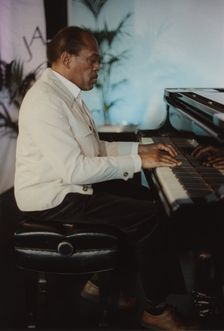Kenny Drew, Jazz Inn Party, Nordwijk, Netherlands, 1989. Creator: Brian Foskett