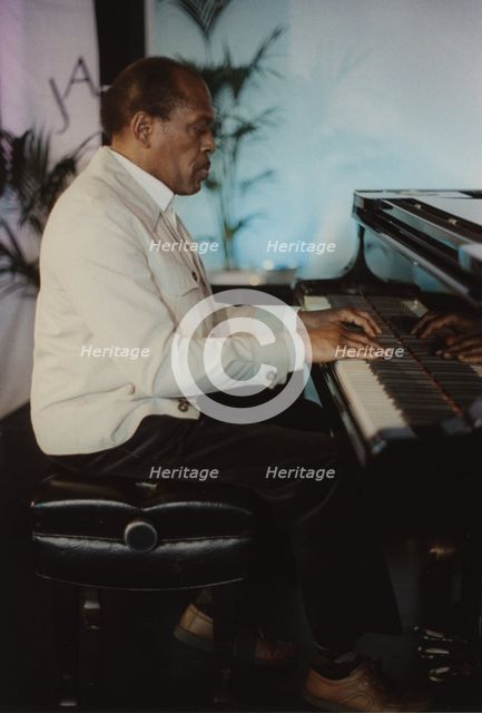 Kenny Drew, Jazz Inn Party, Nordwijk, Netherlands, 1989. Creator: Brian Foskett.