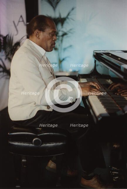 Kenny Drew, Jazz Inn Party, Nordwijk, Netherlands, 1989. Creator: Brian Foskett.