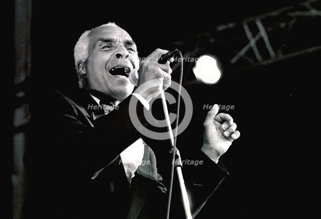 Kenny Lynch, Weston Park, Leicester, 2002. Artist: Brian O'Connor