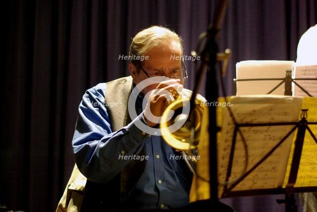 Kenny Wheeler, Watermill Jazz, Dorking, Surrey, 2009. Artist: Brian O'Connor
