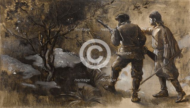 Kennybol and Guldon Stayper, c1889. Creator: Guillaume Albert Demarest.
