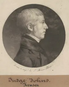 Kensey Johns, 1802. Creator: Charles Balthazar Julien Févret de Saint-Mémin