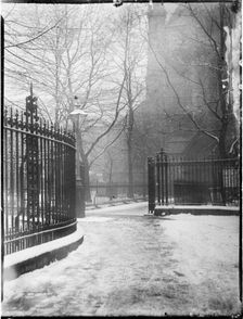 Kensington Church Walk, Kensington and Chelsea, London, 1905. Creator: Katherine Jean Macfee