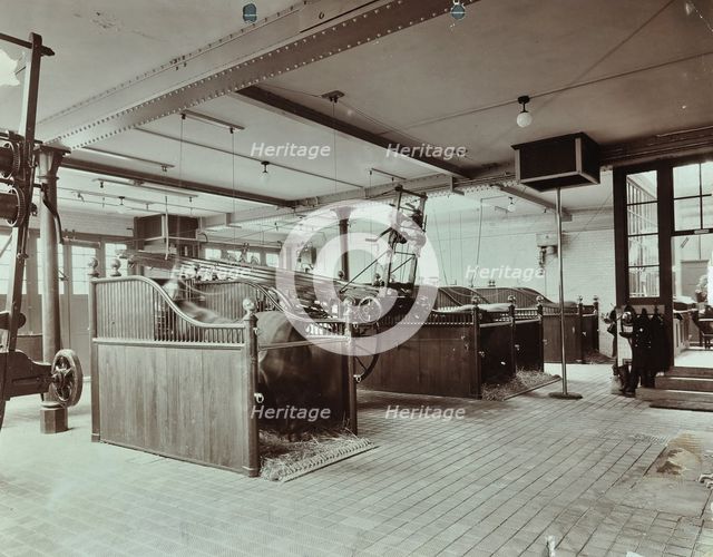 Kensington Fire Station, No 13 Old Court Place, Kensington, London, 1905. Artist: Unknown.