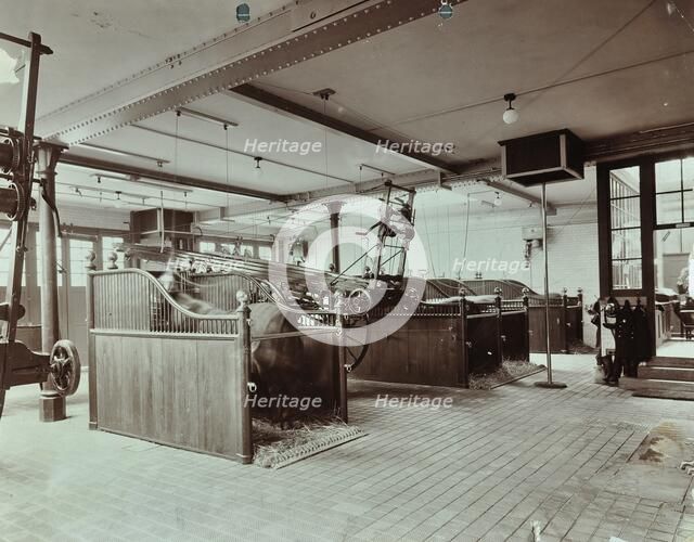 Kensington Fire Station, No 13 Old Court Place, Kensington, London, 1905. Artist: Unknown.