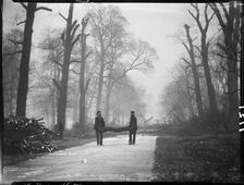 Kensington Gardens, Hyde Park, City of Westminster, London, 1907. Creator: Katherine Jean Macfee