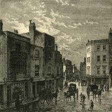 Kensington High Street, in 1860 (c1876). Creator: Unknown