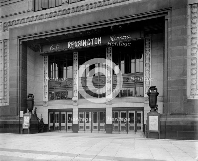 Kensington Kinema, Leonard Place, Kensington, London, 1928. Artist: Bedford Lemere and Company