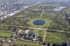 Kensington Palace and Kensington Gardens, London, 2018. Creator: Historic England Staff Photographer