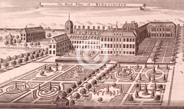 Kensington Palace, Kensington, London, c1750. Artist: Anon