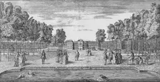 Kensington Palace in Georgian Times, c1750 (1911). Artist: John Rocque