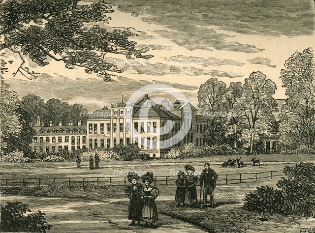 'Kensington Palace, Where The Queen Was Born, As It Appeared in 1831', (c1897). Creator: Unknown.