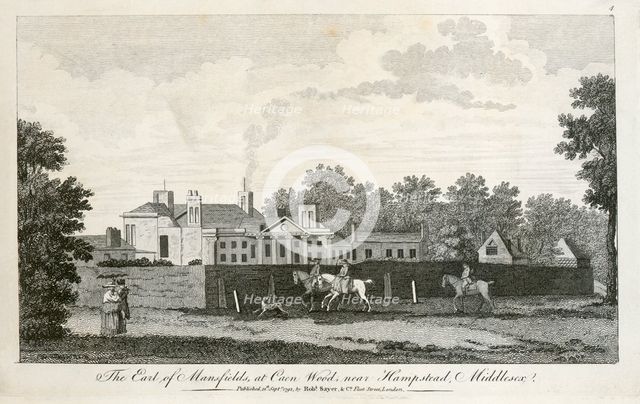 Kenwood House, Hampstead, London, 1792. Artist: Unknown.