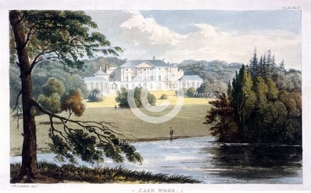 Kenwood House, Hampstead, London, 1810. Artist: Anon