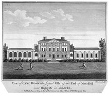 Kenwood House, Hampstead, London, c1778-1805. Artist: J Roberts