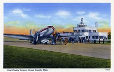 Kent County Airport, Grand Rapids, Michigan, USA, 1941