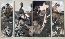 Kentauren-Roman ('Centaur Romance'), 1898. Creator: Walter Georgi
