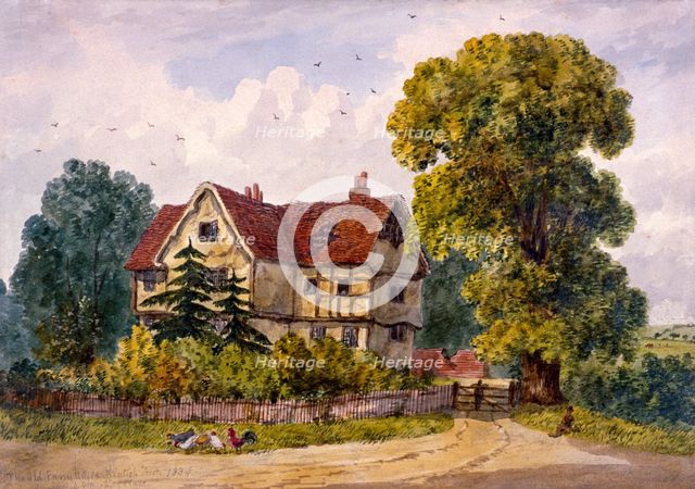Kentish Town, London, 1834. Artist: Anon