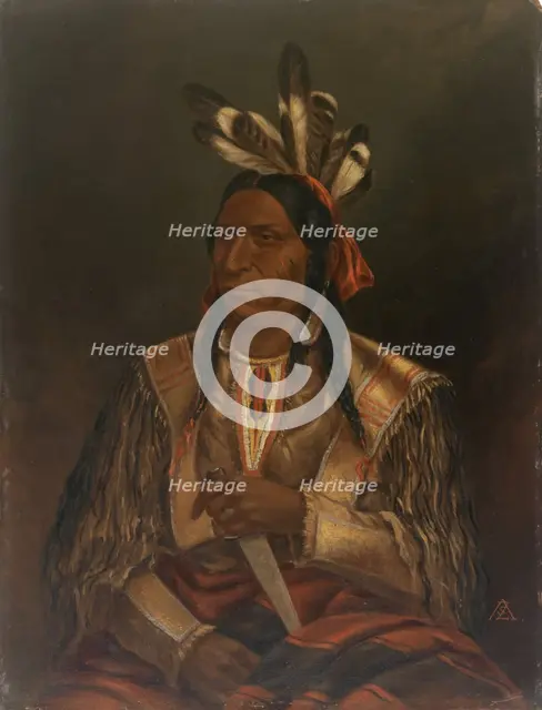 Keokuk (The Watchful Fox), Junior, ca. 1876-1899. Creator: Antonio Zeno Shindler.
