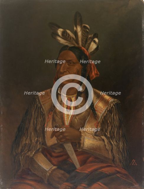 Keokuk (The Watchful Fox), Junior, ca. 1876-1899. Creator: Antonio Zeno Shindler.