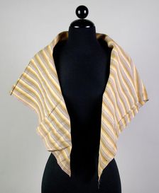 Kerchief, American, 1845-50. Creator: Unknown