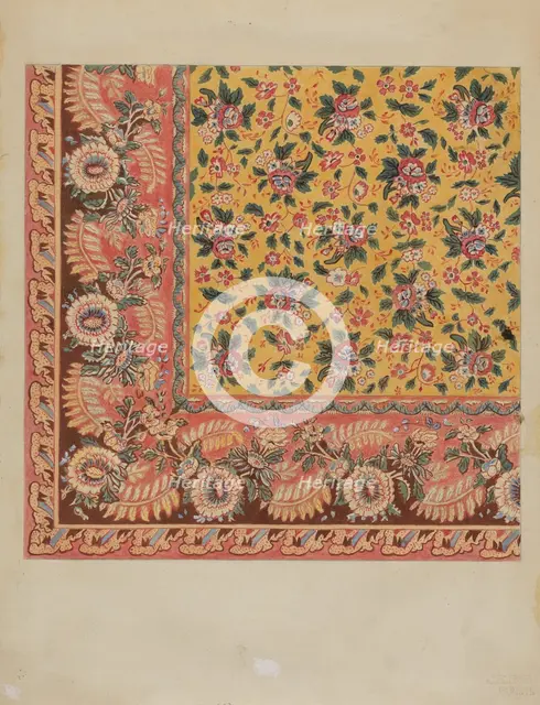Kerchief, c. 1936. Creator: Julie C Brush.