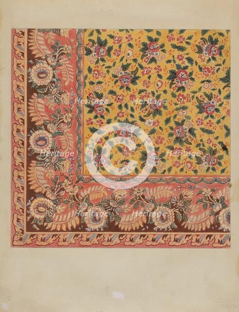 Kerchief, c. 1936. Creator: Julie C Brush.