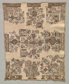 Kerchief, late 1800s. Creator: Unknown