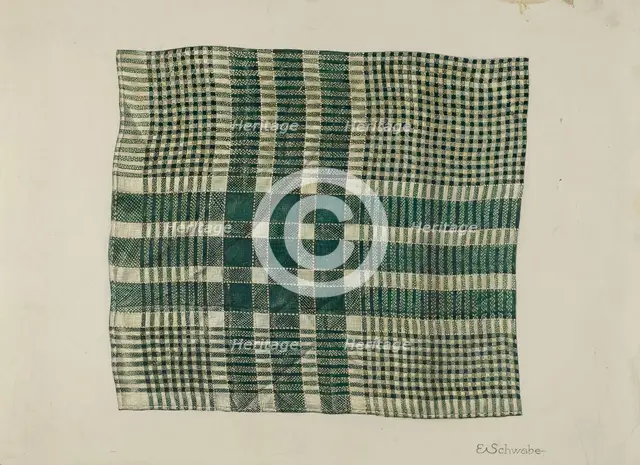 Kerchief Scarf, c. 1938. Creator: Erwin Schwabe.