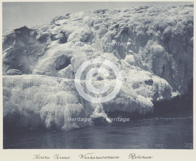 Kereru Terrace, Whakarewarewa, Rotorua. From the album: Record Pictures of New Zealand, 1920s. Creator: Harry Moult.