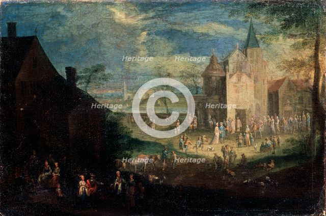 Kermis', 17th century. Artist: Peeter Gysels