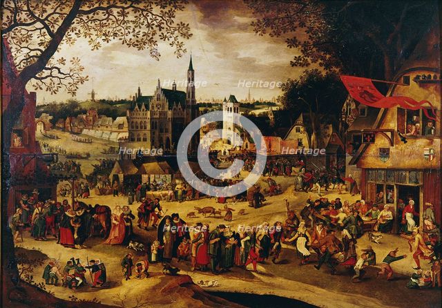 Kermis, c.1600-1605. Artist: Vinckboons, David (1576-1629)